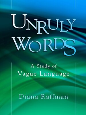 cover image of Unruly Words